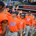 New York Air Guard Members Play Softball at Citi Field