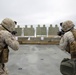 Marines hone their weapons skills on the USS San Antonio