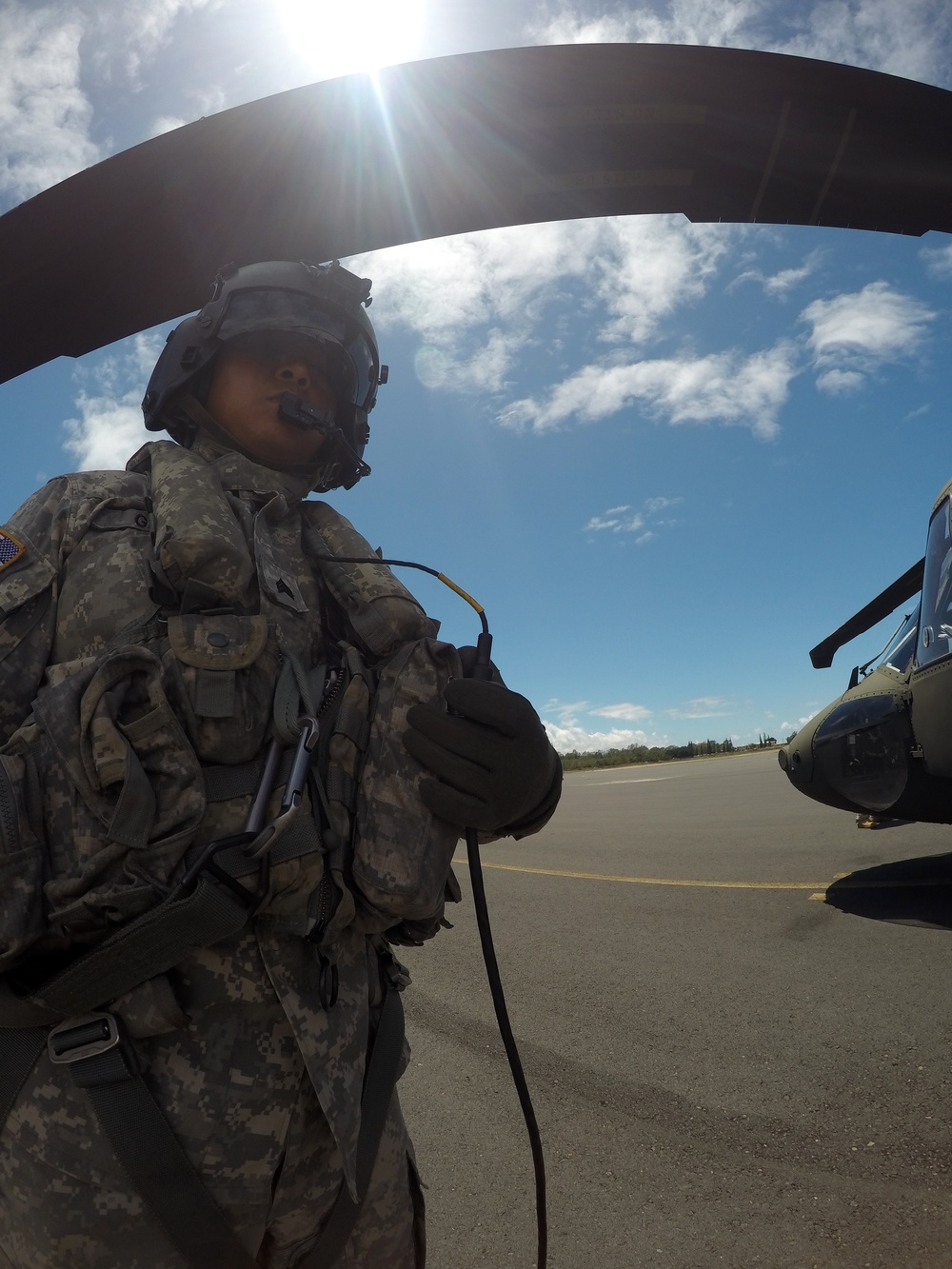 Company C, 1st Battalion, 207th Aviation Regiment and 777th Aviation Support Battalion conduct annual training