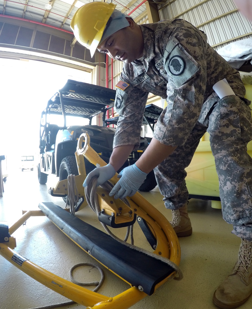 Company C, 1st Battalion, 207th Aviation Regiment and 777th Aviation Support Battalion conduct annual training