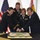 Army &amp; Air Force Exchange Service cake cutting in celebration of the Army's 240th Birthday