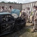 Vehicle IED access training exercise with EOD