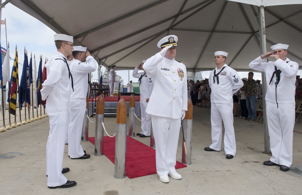 Destroyer Squadron (DESRON) 1 change of command