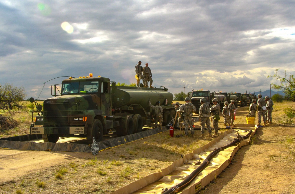 Logistics Soldiers train in QLLEX