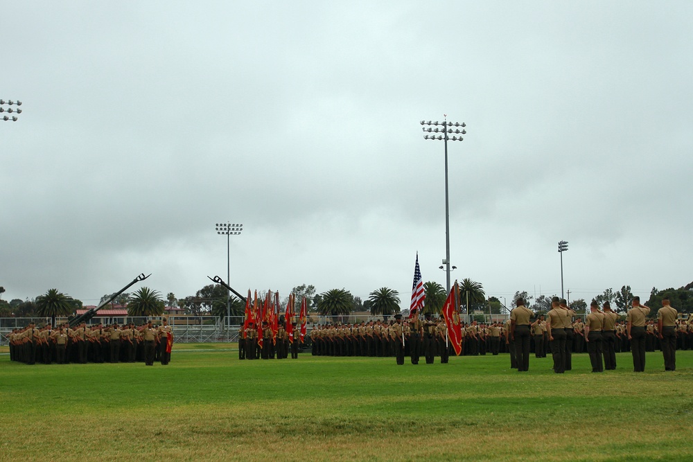 1st Marine Division welcomes Sgt. Maj. Sowers