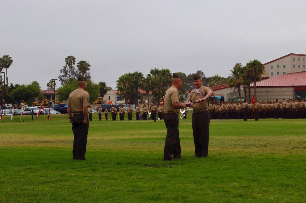 1st Marine Division welcomes Sgt. Maj. Sowers
