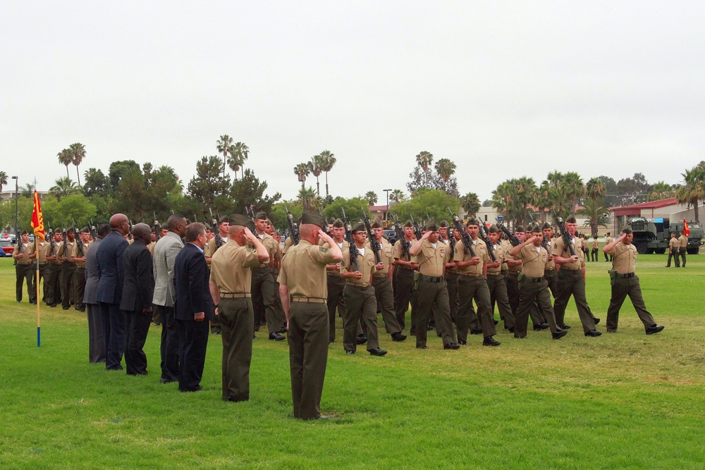 1st Marine Division welcomes Sgt. Maj. Sowers