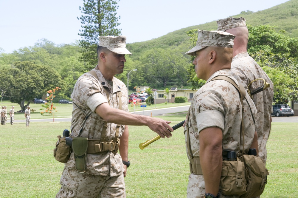 Two types of people: 3rd Marine Regiment hosts relief, appointment