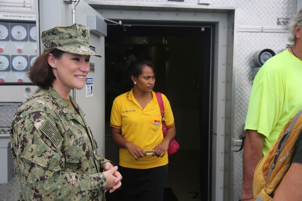 USNS Millinocket ship tours, June 13