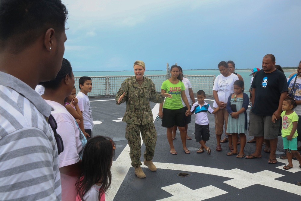 USNS Millinocket ship tours, June 13