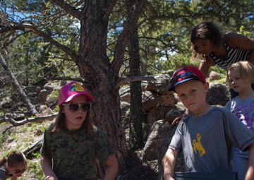BRAT Camp kids explore outdoors