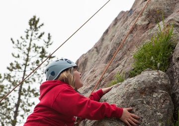 BRAT Camp kids explore outdoors