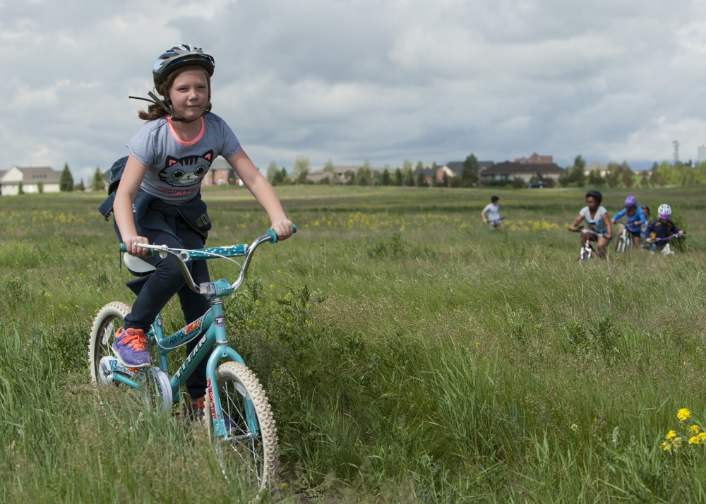 BRAT Camp kids explore outdoors