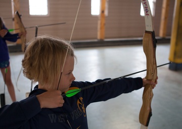 BRAT Camp kids explore outdoors