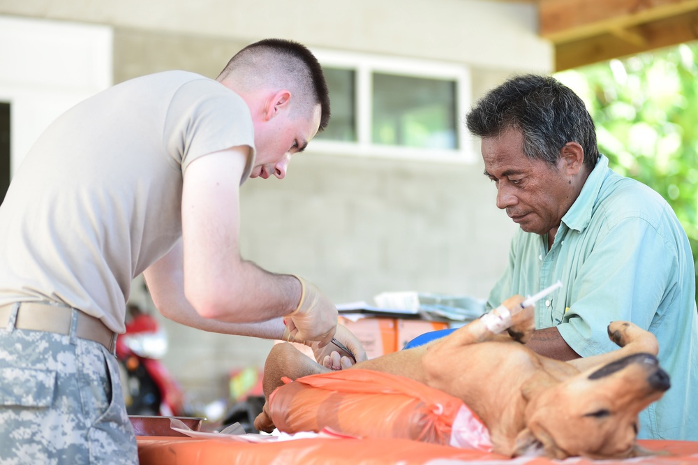 Kiribati veterinary elinic