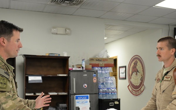 Army GLO impacts mission for Air Force fighter pilots at Bagram