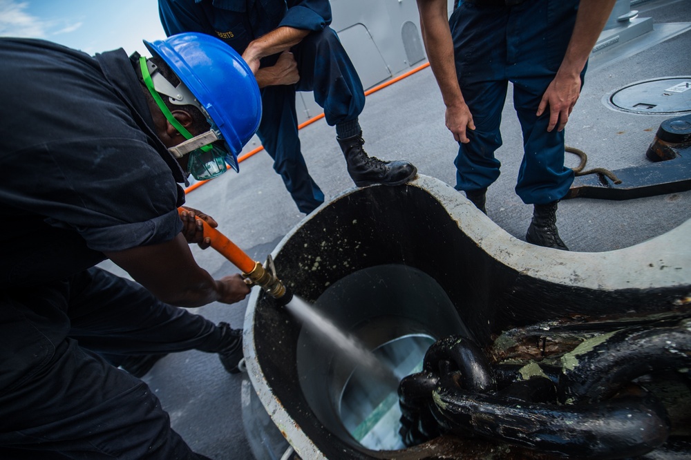 USS Anchorage operations