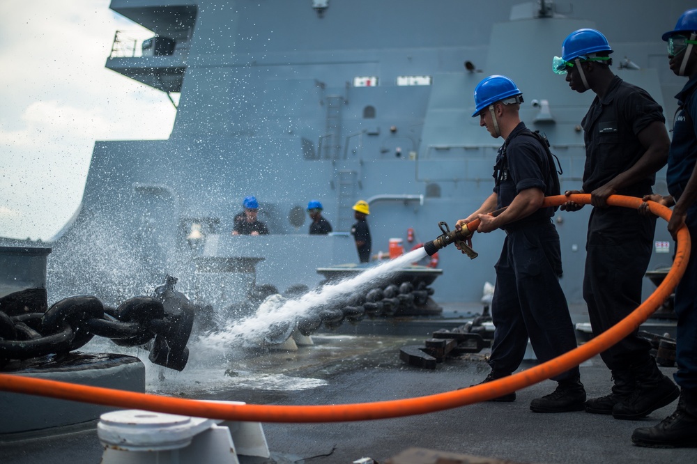 USS Anchorage operations
