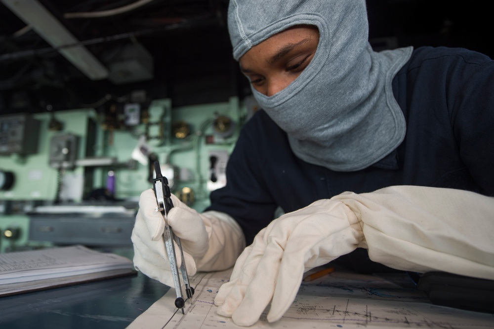 USS Rushmore integrated training team drill