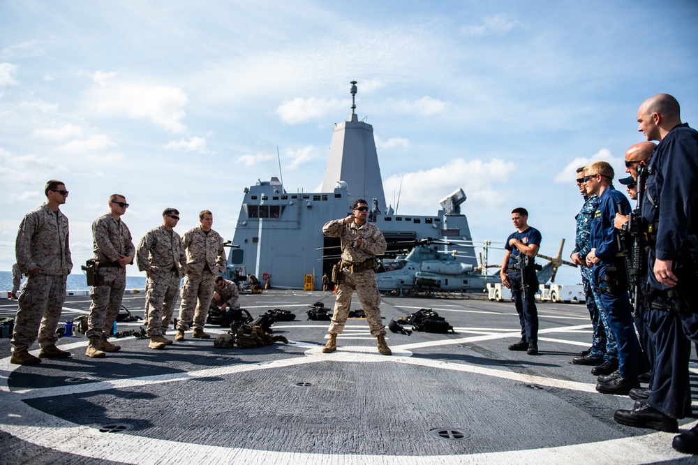 USS Anchorage operations