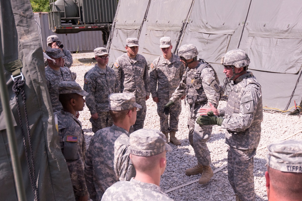 38th ID visits 76th IBCT