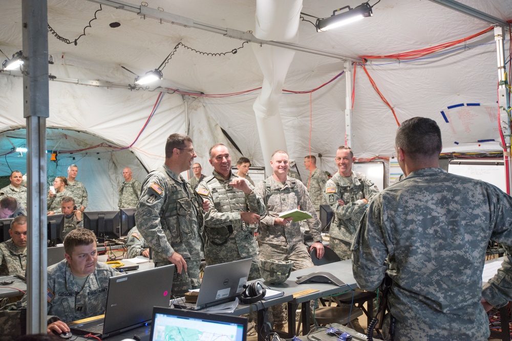 38th ID visits 76th IBCT