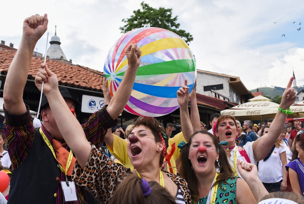 NATO HQ Sarajevo embrace inner child at Kid’s Festival