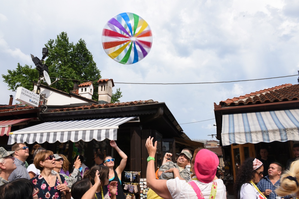 NATO HQ Sarajevo embrace inner child at Kid’s Festival