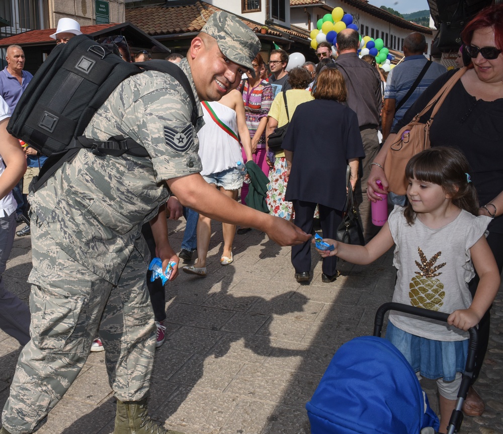 NATO HQ Sarajevo embrace inner child at Kid’s Festival