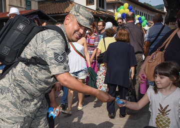 NATO HQ Sarajevo embrace inner child at Kid’s Festival