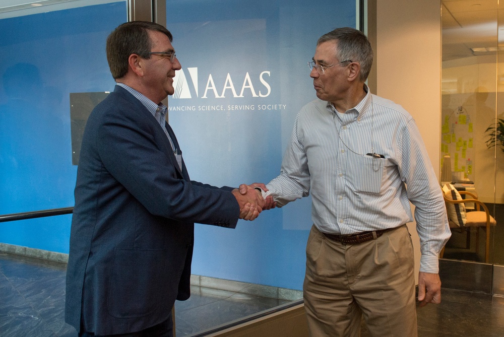 Secretary of defense speaks at AAAS