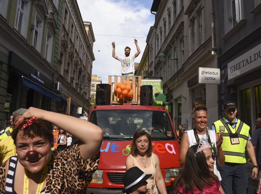 NATO HQ Sarajevo embrace inner child at Kid’s Festival