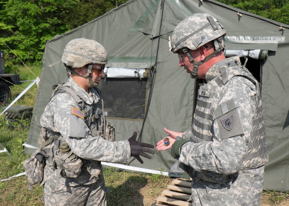 38th ID visits 76th IBCT