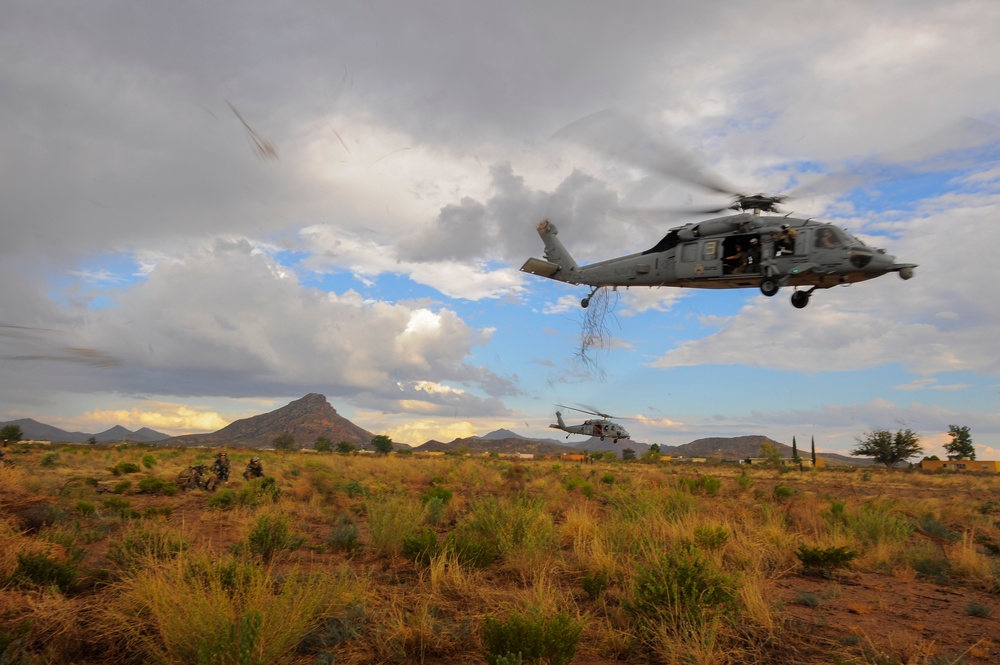 Angel Thunder 2015: Mass casualty evacuation exercise