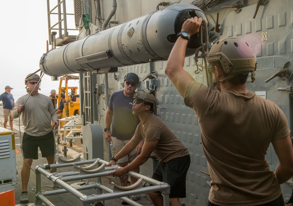 Mine countermeasure training operations