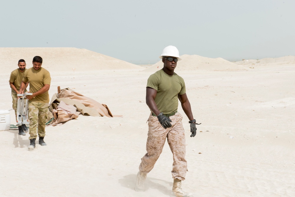 Bahraini National Guard range improvement