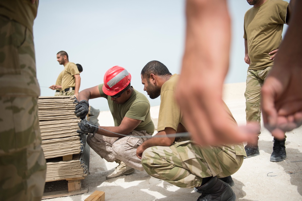 Bahraini National Guard range improvement