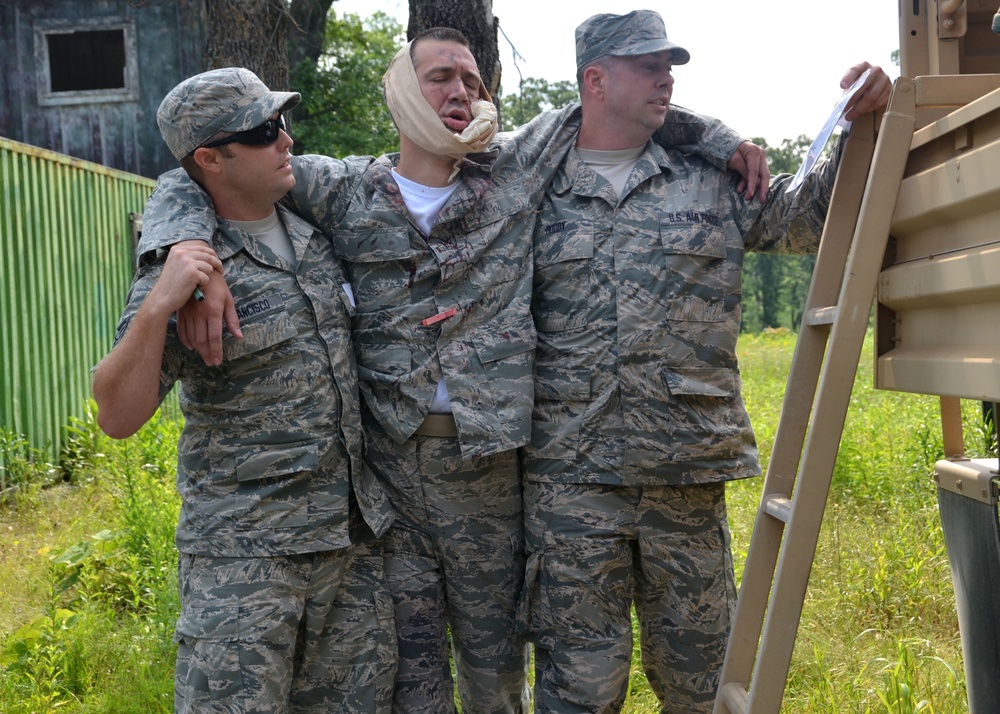 Mass casualty training, exercise prepares 131st Airmen for state response