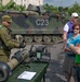 Locals get close look at military equipment