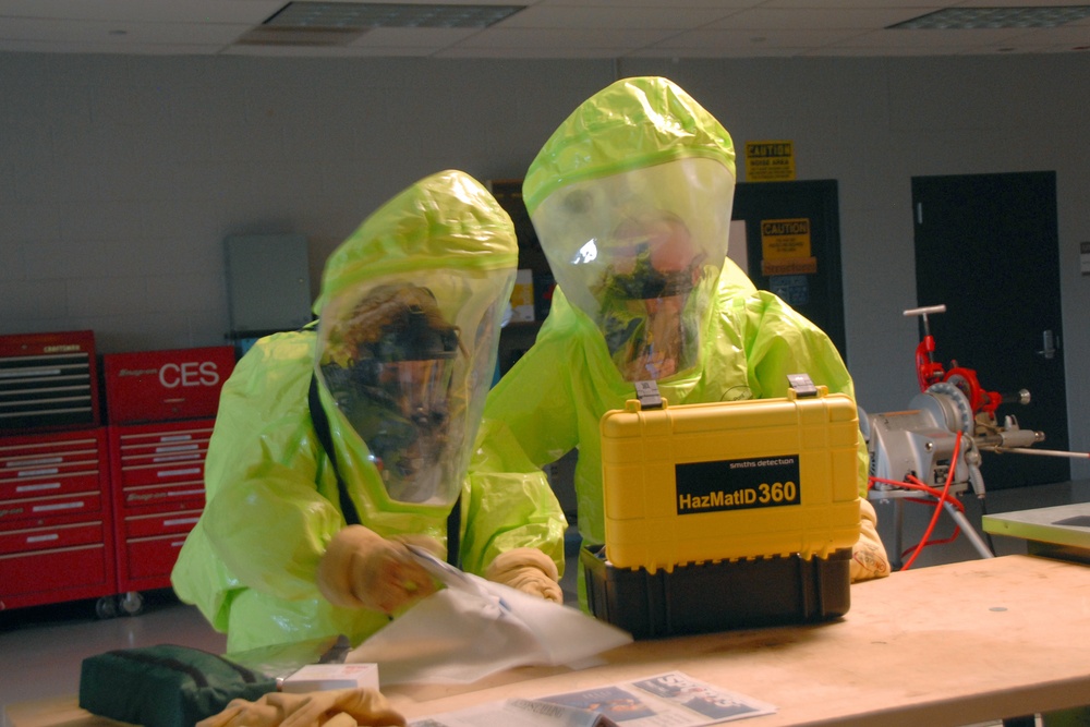 108th Wing Conducts Hazmat Training