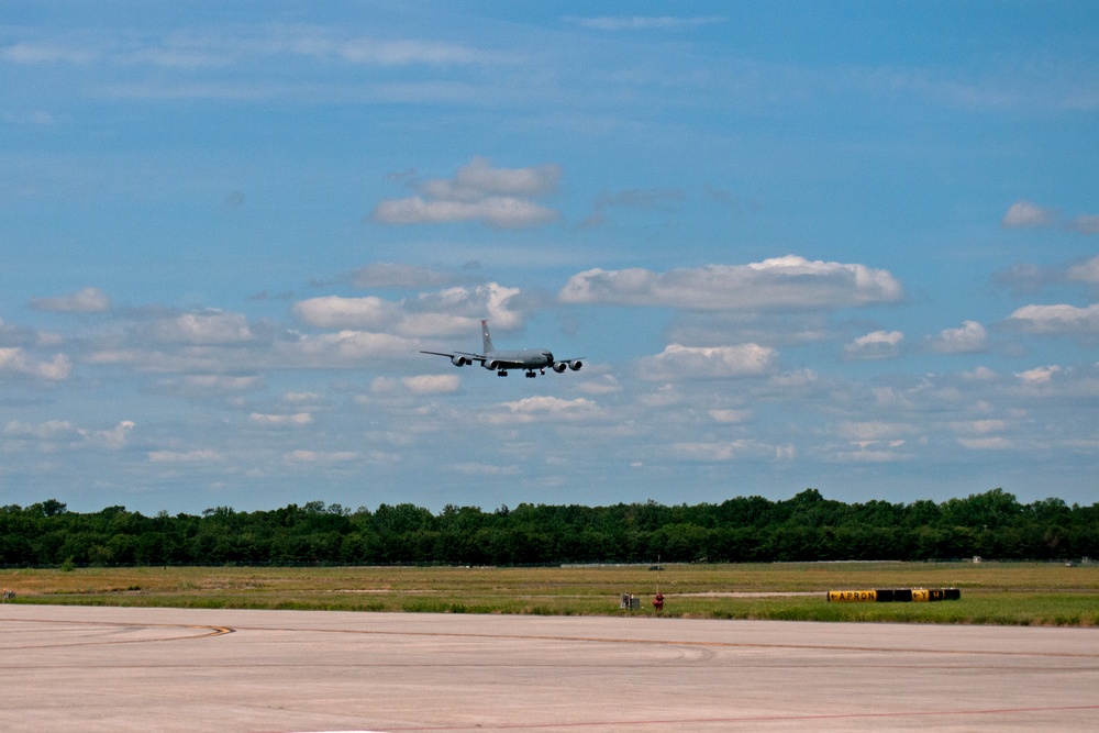 Lt. Col. Ruiz Final Flight With 108th Wing