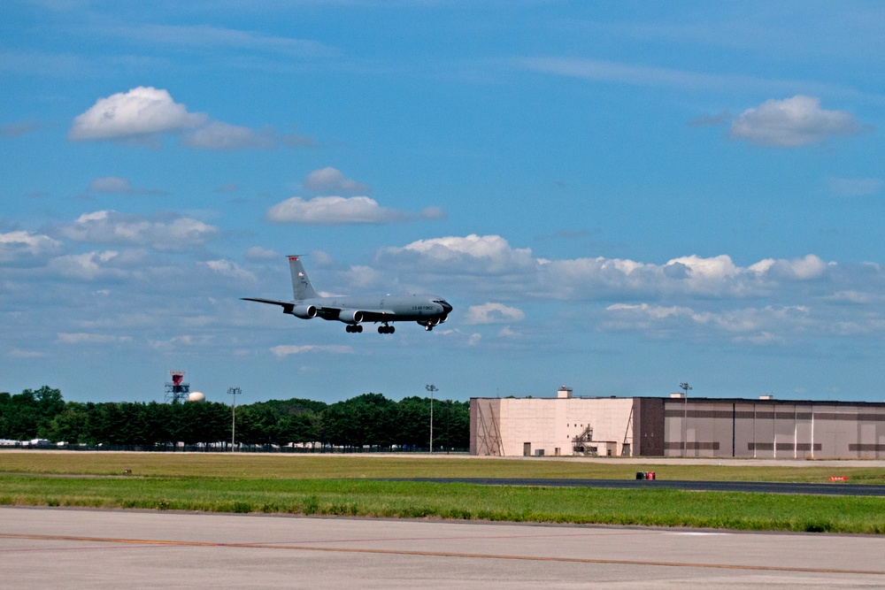 Lt. Col. Ruiz Final Flight With 108th Wing