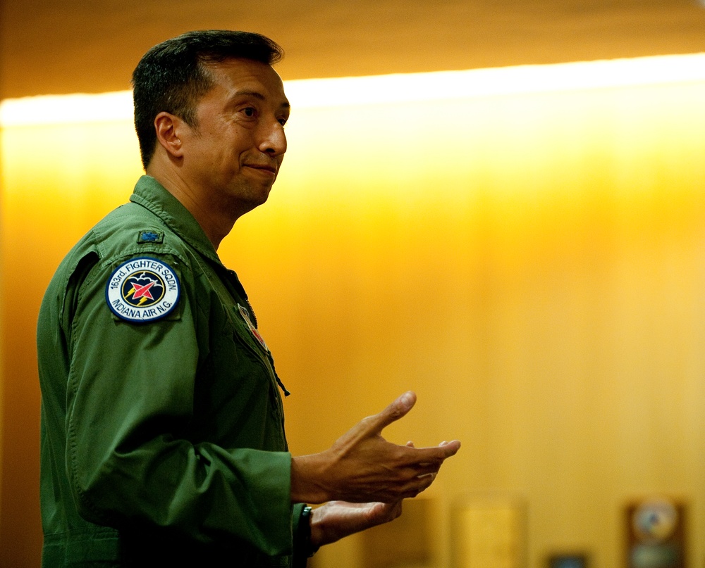 163rd Fighter Squadron receives new commander