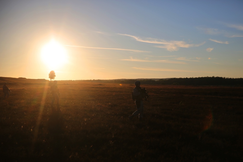 U.S. Marines from 1/6 train with Sweden, Finland, the U.K. during BALTOPS 2015