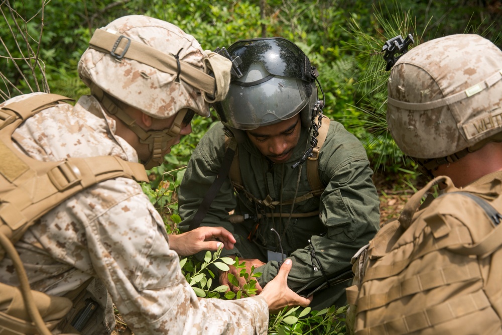 3/8 Marines train for Tactical Recovery of Aircraft and Personnel