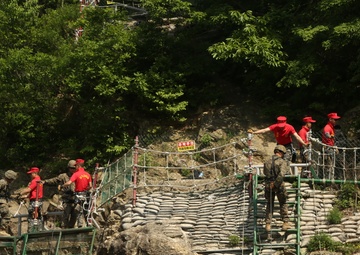 Marines Rappel Training