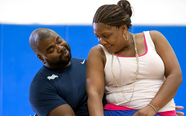 Face of Defense: Coast Guardsman Throws for Distance