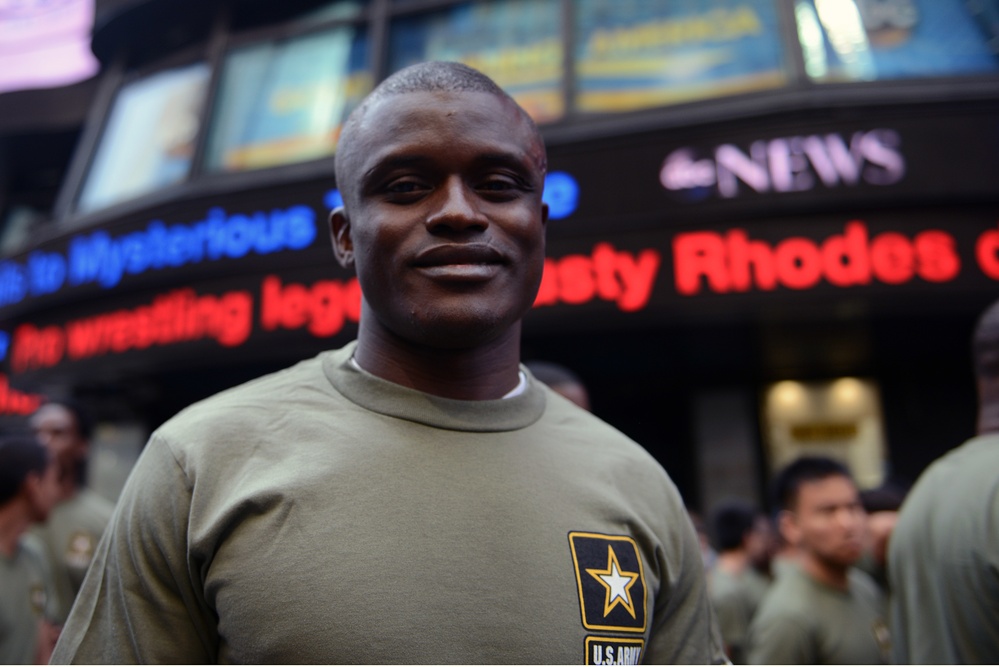 Army celebrates 240th birthday in NYC