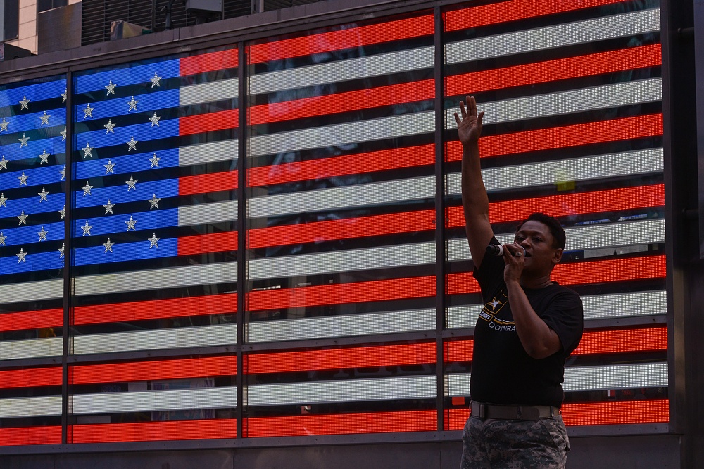 Army celebrates birthday in NYC