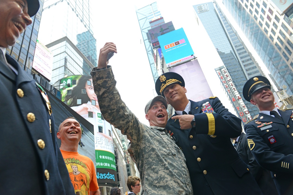 Army celebrates 240th birthday in NYC